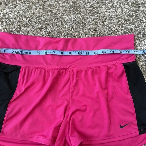 Nike Drifit Infiknit Training Running Short Pink and Black size Large - Picture 9 of 11